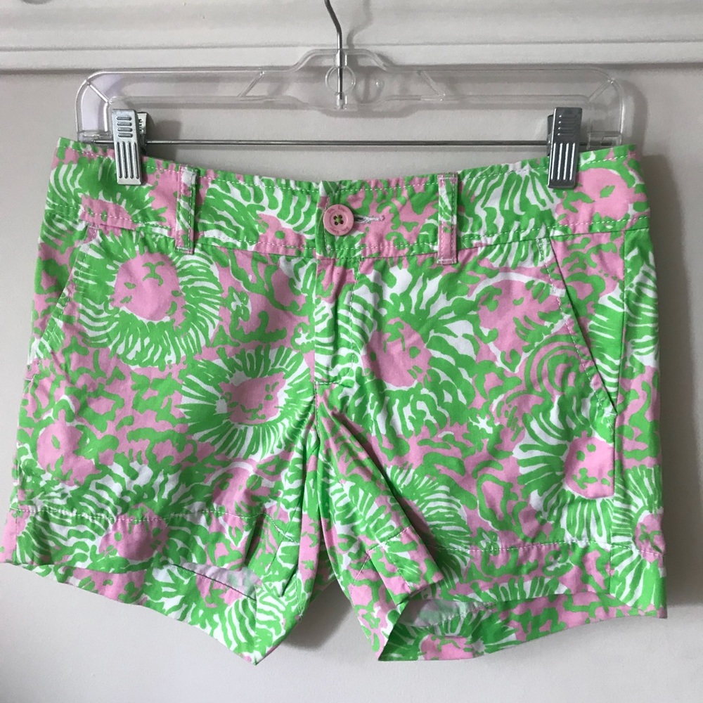 Lilly Pulitzer “The Callahan” shorts - size 0